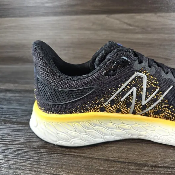 New Balance Fresh Foam X 1080 V12 Running Shoes Black Marigold - Men's Size 11