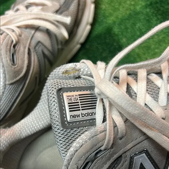 New Balance Gray Heritage 990 USA Made Shoes mens 9.5