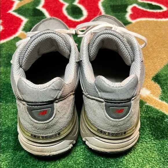 New Balance Gray Heritage 990 USA Made Shoes mens 9.5