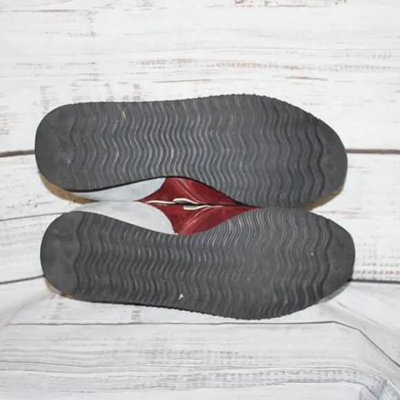 New Balance Mens' Suede Burgundy and Grey 420 Sneakers Size 10