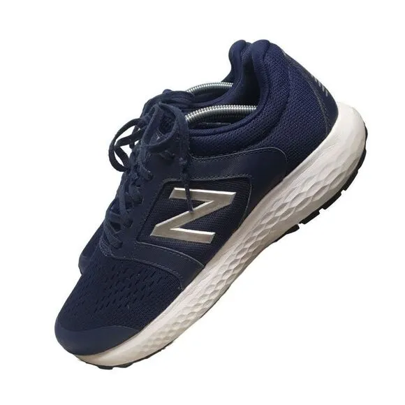 New Balance Men's 520 V7 Running Shoes Navy White Low Size 10