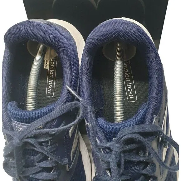 New Balance Men's 520 V7 Running Shoes Navy White Low Size 10