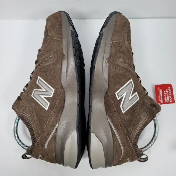 New Balance MX608UB5 Men's Suede Athletic Brown Sneakers US Size 14 4E NWB