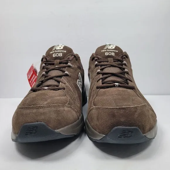 New Balance MX608UB5 Men's Suede Athletic Brown Sneakers US Size 14 4E NWB