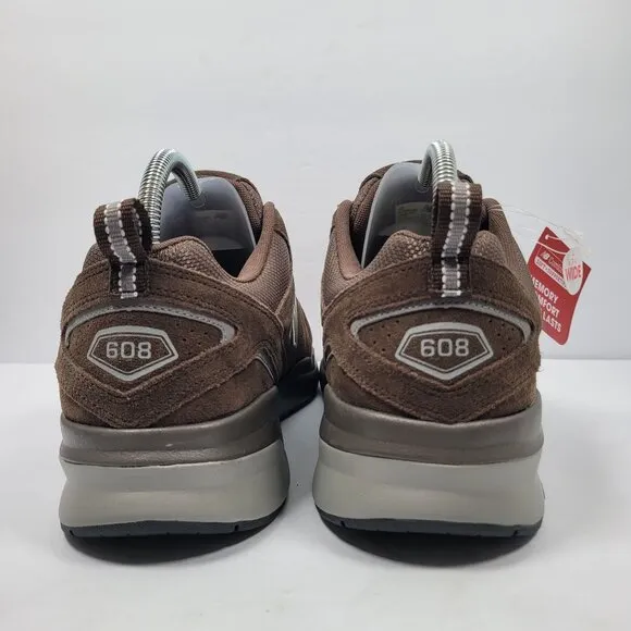 New Balance MX608UB5 Men's Suede Athletic Brown Sneakers US Size 14 4E NWB