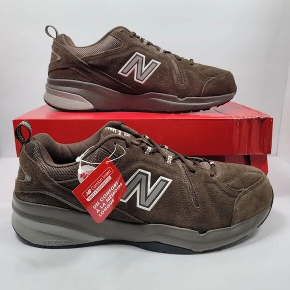 New Balance MX608UB5 Men's Suede Athletic Brown Sneakers US Size 14 4E NWB