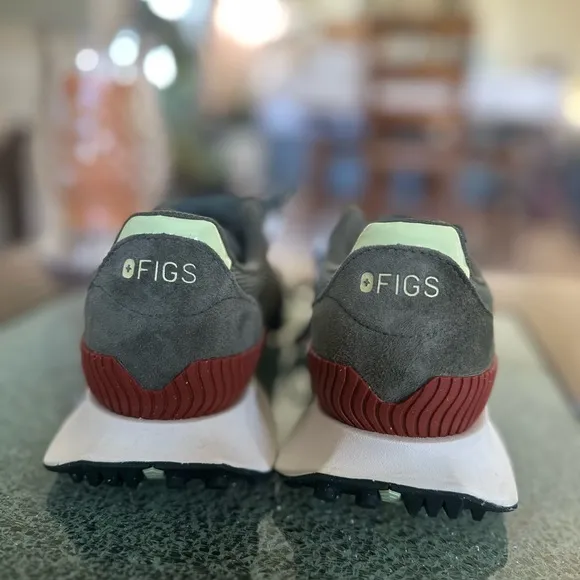 New Balance x FIGS Olive Green Sneakers