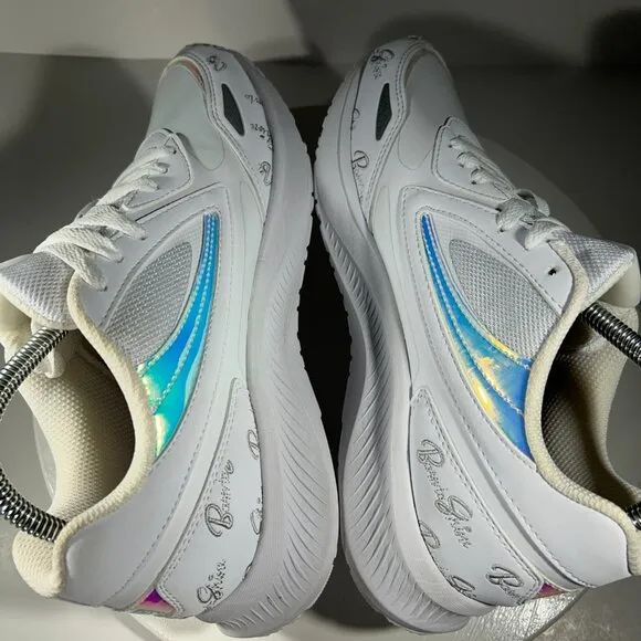 NEW BTS FILA VOYAGER COLLECTION WAVELET OG SHINE Mens Leather Shoes Size 8 White