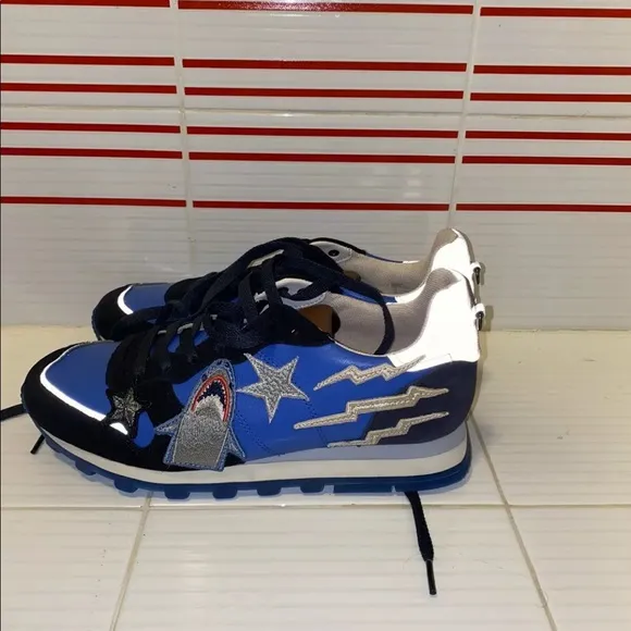 NEW Coach Sharky Fashion Sneakers Shoes Men 7 women 8.5