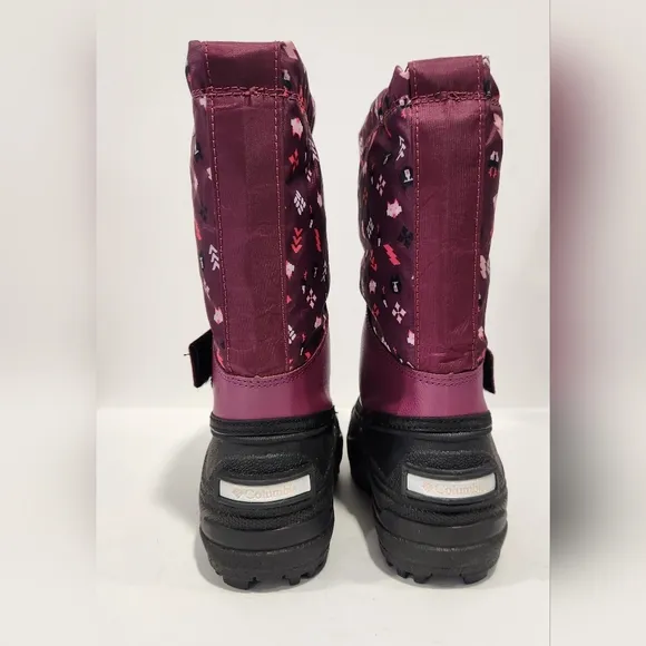New Columbia Girls Powderbug Boots Toddler Little Kid US 9 Waterproof Winter