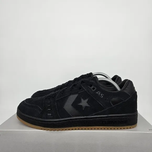 New Converse AS-1 Pro Black &amp; Gum Skate Shoes Men's Size 7.5