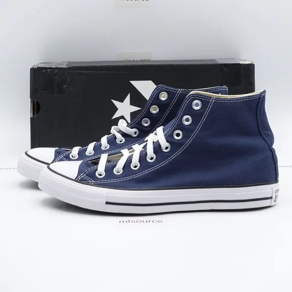 NEW Converse Chuck Taylor Basic Hi Shoes W9622 Navy