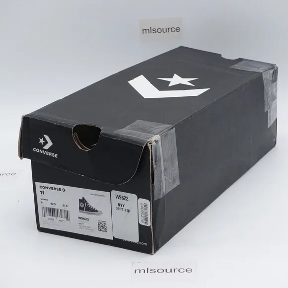 NEW Converse Chuck Taylor Basic Hi Shoes W9622 Navy