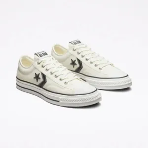 NEW Converse Star Player 76 Premium Canvas White Black Size Mens 7.5 Womens 8.5