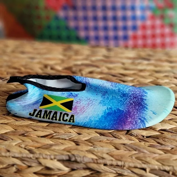 New Cute ocean blue vibe water shoes 🇯🇲🇯🇲🇯🇲