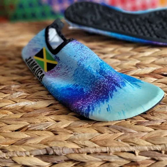 New Cute ocean blue vibe water shoes 🇯🇲🇯🇲🇯🇲