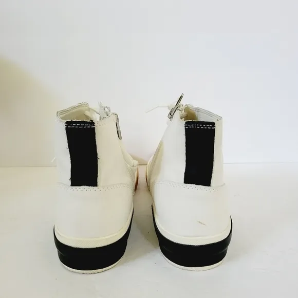 New Dolce Vita Zohara Ankle Zipper ,Lace Up Sneakers, Size 8,5