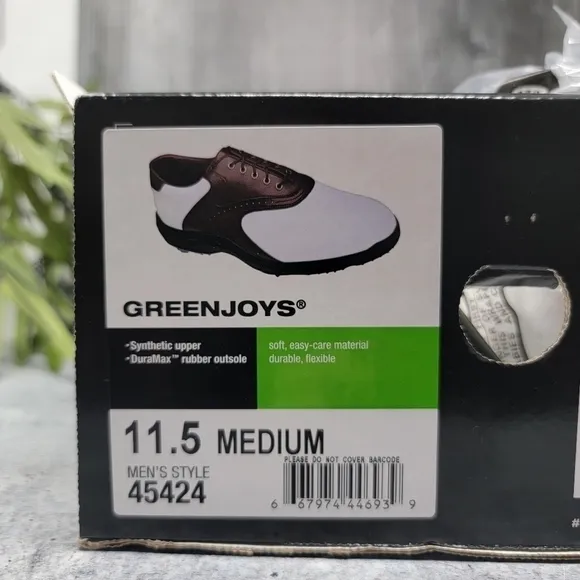 New FootJoy | Greenjoys Brown White Golf Shoes
