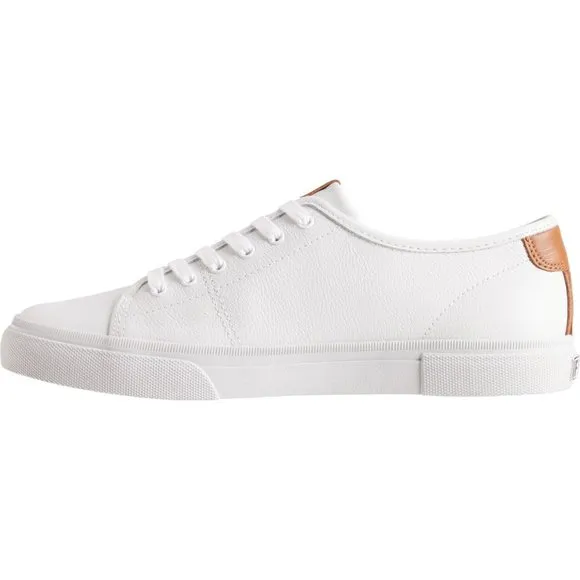 new FRYE White GENUINE Leather Gia Sneakers 254 693