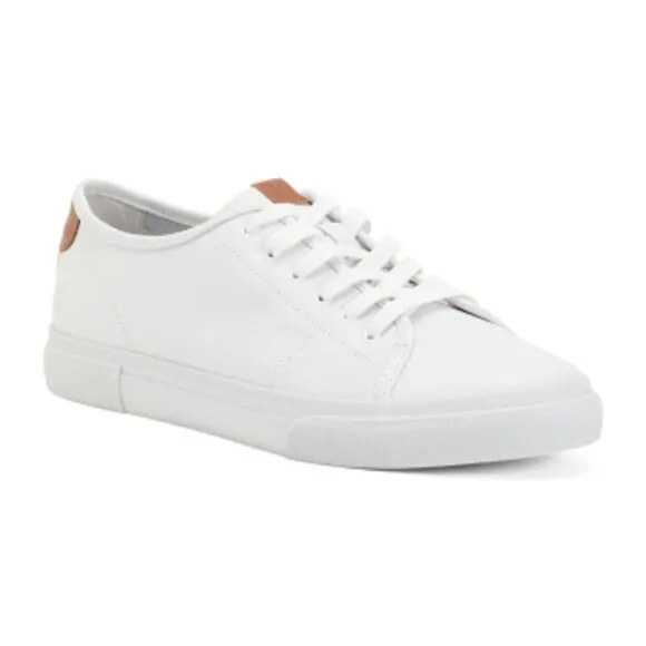 new FRYE White GENUINE Leather Gia Sneakers 254 693