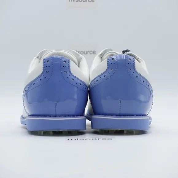 NEW G/FORE Women's Gallivanter Cap-Toe Golf Shoes G4LS22EF04-S/VIS Snow