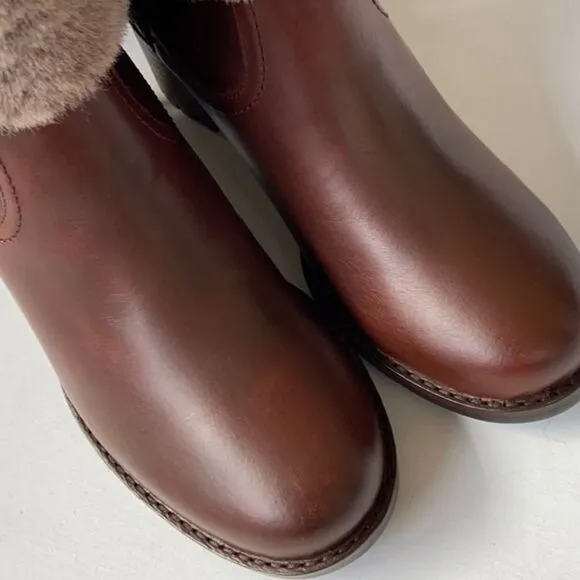 𝅺new H. S. Trask leather boots