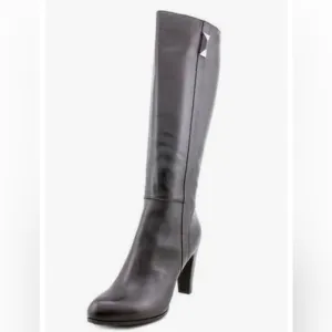 NEW IN BOX Alfani Skylarr Brown Leather Boots, 7.5