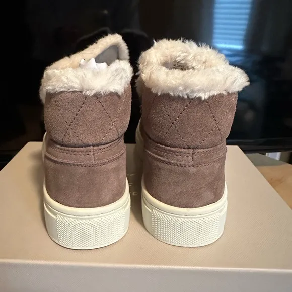 NEW in box Marc Fisher Sneakers with faux fur lining
