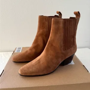 NEW J Crew Piper Ankle Boots in Suede Size 7