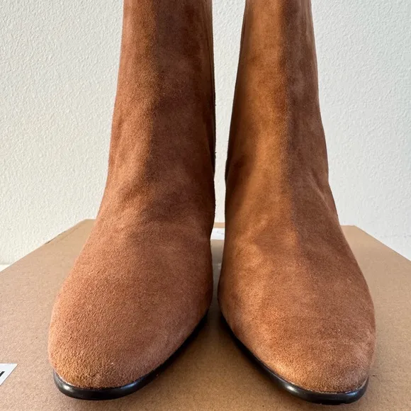 NEW J Crew Piper Ankle Boots in Suede Size 7