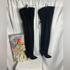NEW Jeffrey Campbell Backstage Thigh High Boots from Free People Size 7