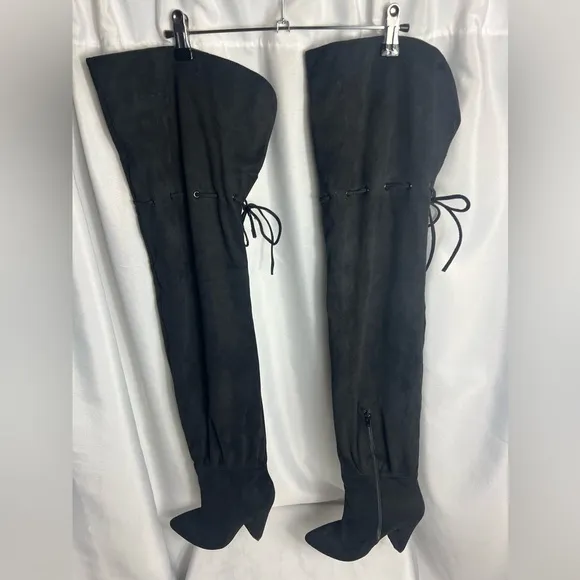 NEW Jeffrey Campbell Backstage Thigh High Boots from Free People Size 7