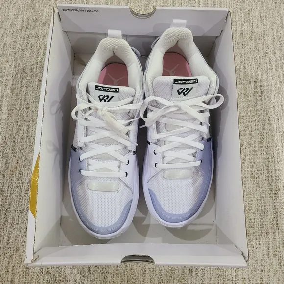 NEW Jordan One Take 5 Mens Size 12 White Icy sole basketball Shoes FD2335 100B
