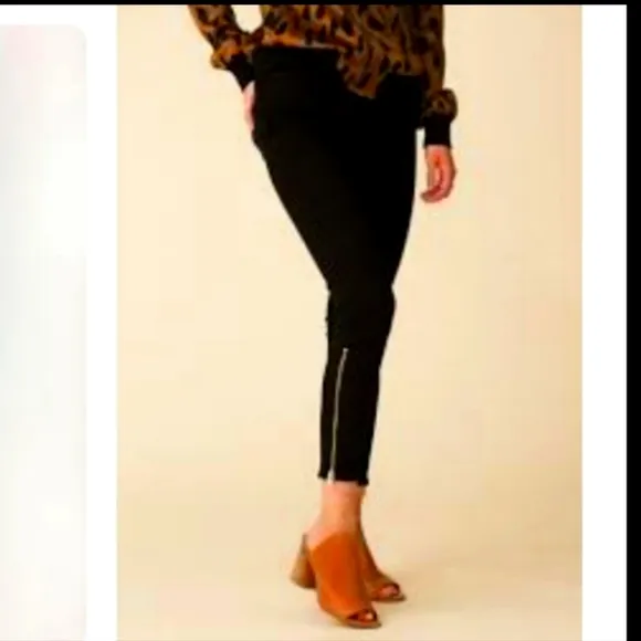 NEW L'AGENCE Sabine Jeans High Rise Ankle Zipper Luxury Womens Jeans Summer
