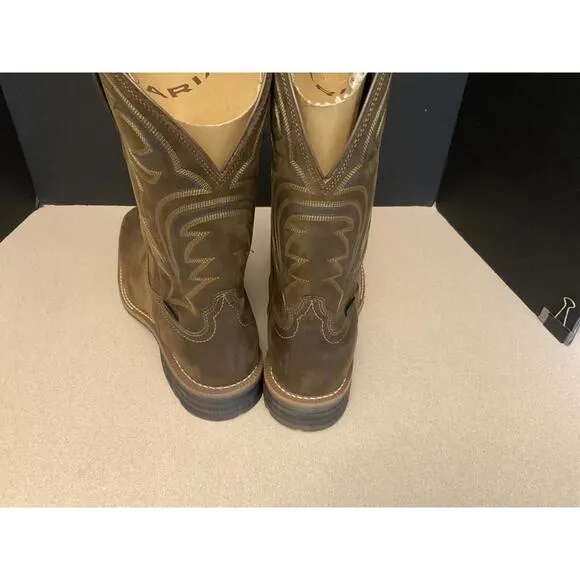 New! Mens Ariat Hybrid Rancher Waterproof Western Boots. Size 13D. Awesome Boots