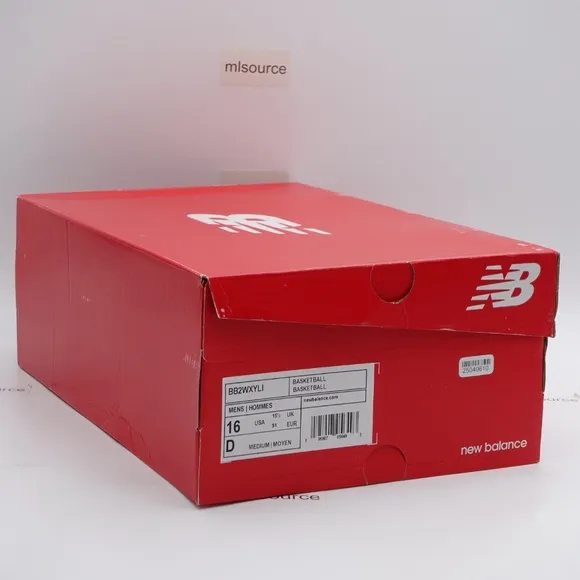 NEW New Balance Men's TWO WXY Low Basketball Shoes BB2WXYLI Acidic Green