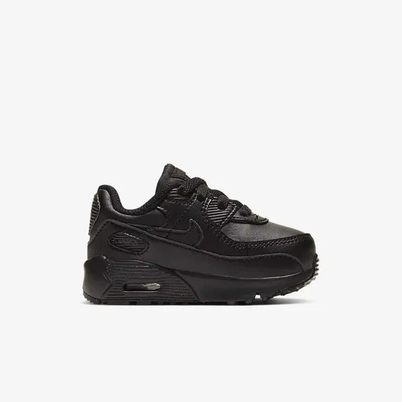 New Nike Air Max 90 LTR Baby Toddler Shoes in Black Size 5C