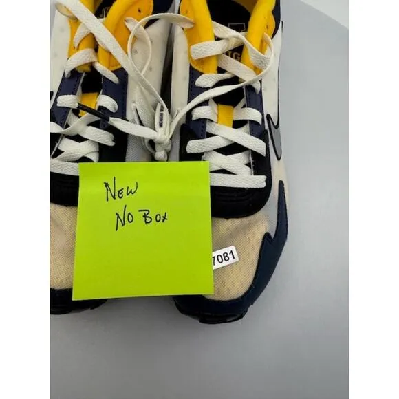 NEW Nike Michigan Wolverines 2024 Air Max Solo Shoes FZ4835-001 Mens Size 9.5