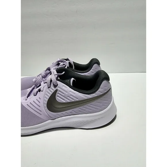 New Nike Star Runner 2 AQ3542-502 Purple Running Shoes GS Size [6Y] Woman's 7.5