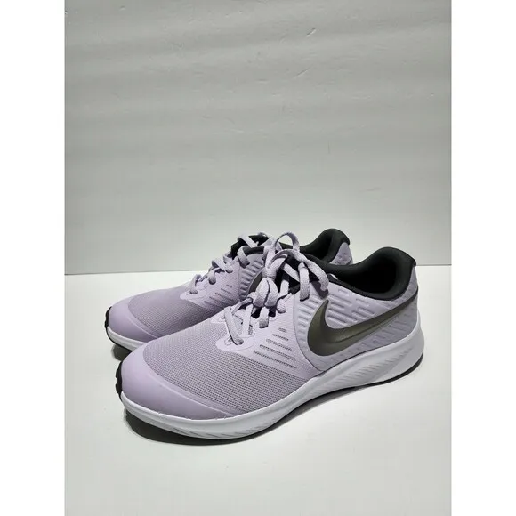 New Nike Star Runner 2 AQ3542-502 Purple Running Shoes GS Size [6Y] Woman's 7.5