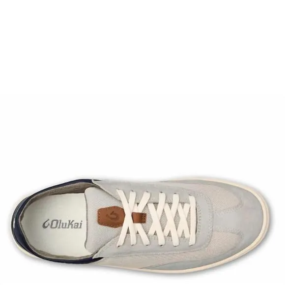 NEW OLUKAI men's punini sneakers in vapor/trench blue