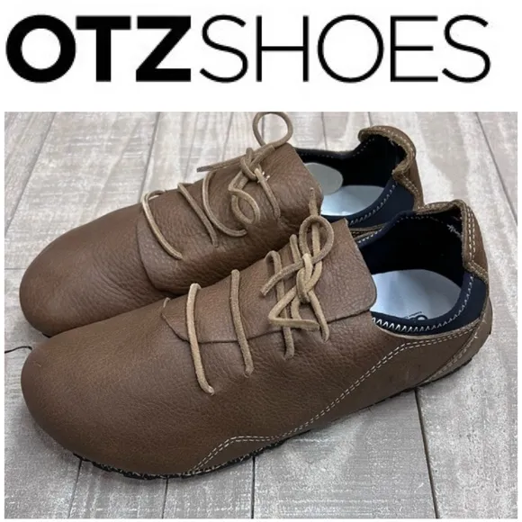 NEW! OTZ SPRSLCK Leather Lace-up Shoes