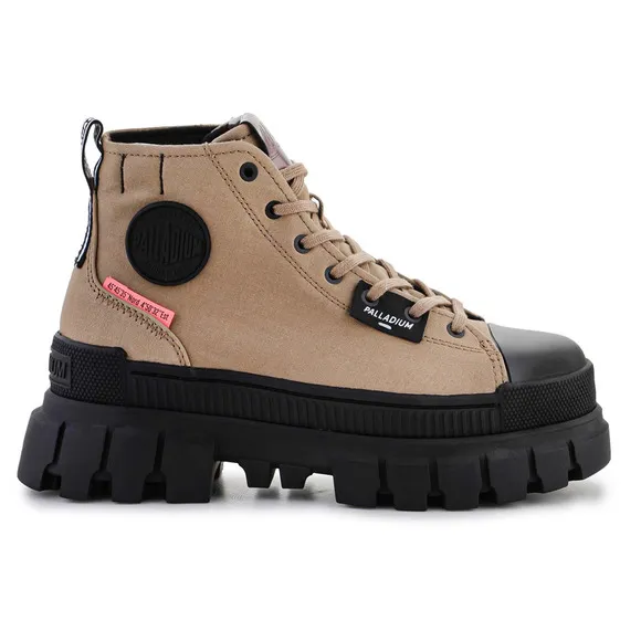 NEW Palladium Revolt Hi TX Lace Up Ankle Boot  97242-307-M Olive Womens Size 6.5