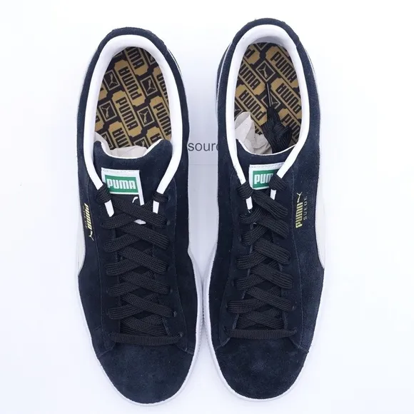 NEW PUMA Suede Classic 21 XXI Sneakers 374915-01 Black/White