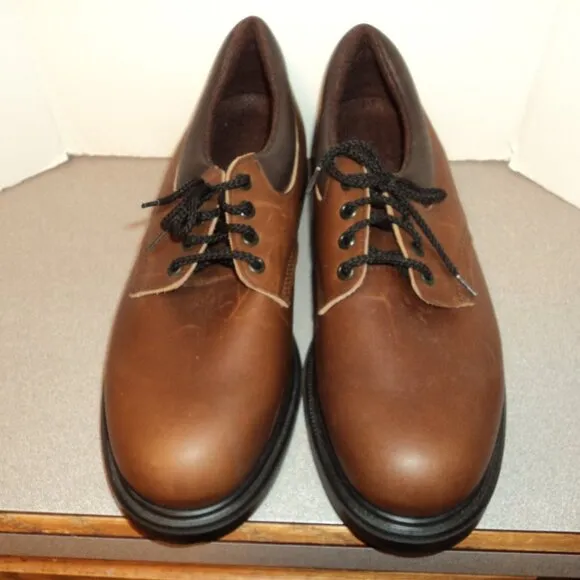 New Red Wing Men's 10 1/2 D Shoes Oxford Brown Leather Lace Up USA