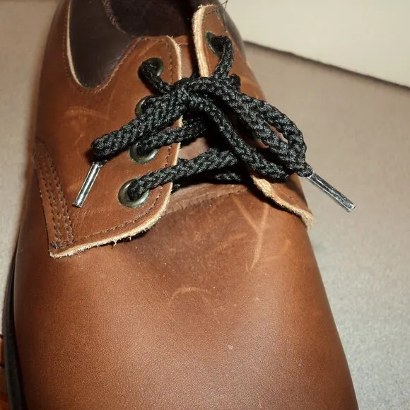 New Red Wing Men's 10 1/2 D Shoes Oxford Brown Leather Lace Up USA
