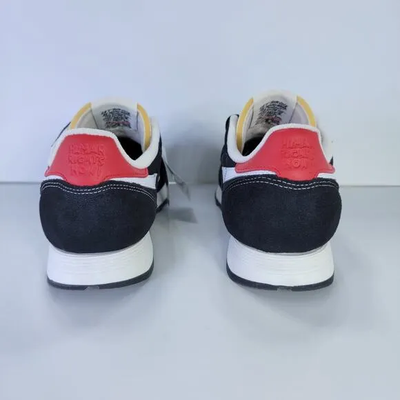 (NEW) Reebok Classic Leather Low Human Rights Now! Sneakers Size 9.5