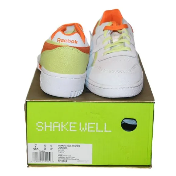 NEW Reebok Kids Workout Plus Montana Unisex Sneaker Shoes