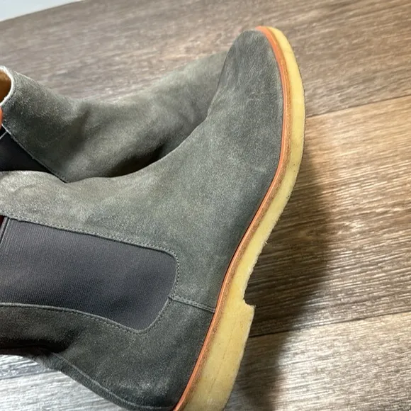 New Republic suede leather boots men’s size 10.5 (d98)
