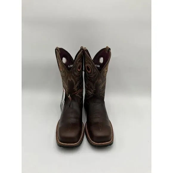 NEW Rocky Rosemary Composite Toe Women's Waterproof Boots Brown Size 9.5 MEDIUM